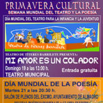 Nuestra ciudad celebra fechas dedicadas al Teatro