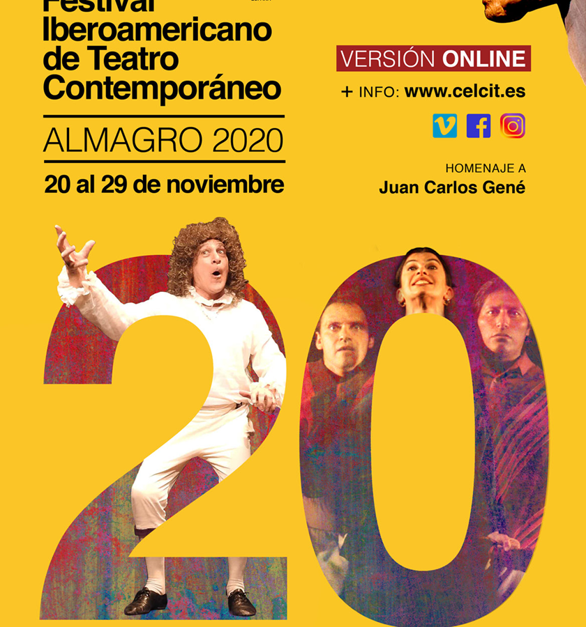El Festival Iberoamericano de Teatro Contemporáneo de Almagro se adapta a los tiempos de pandemia y celebra vigésimo aniversario con edición online